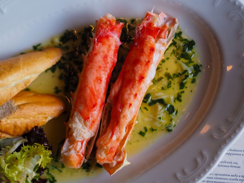 King crab legs