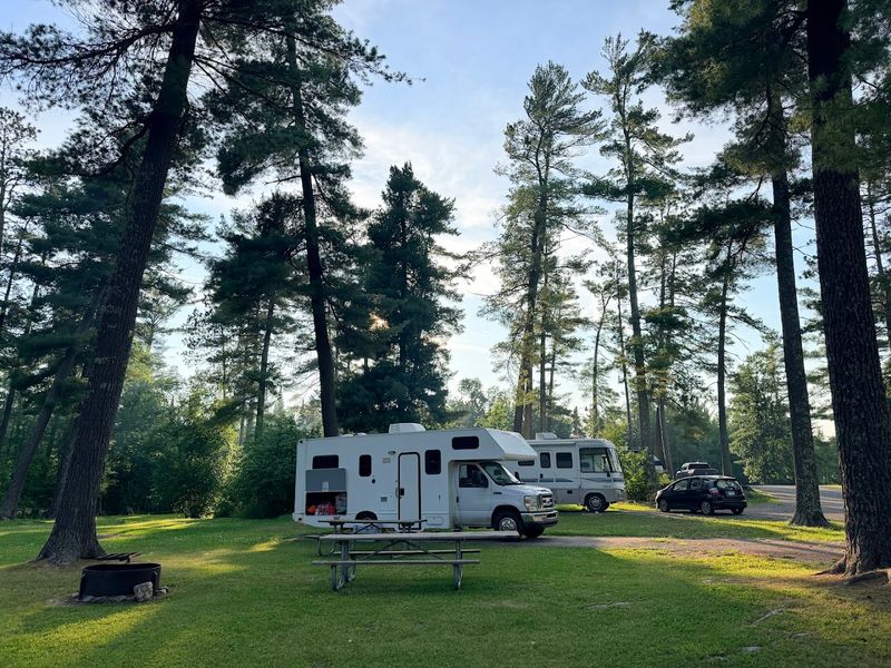 Large, Level Campsites for RVs and Tents Large, Level Campsites for RVs and Tents