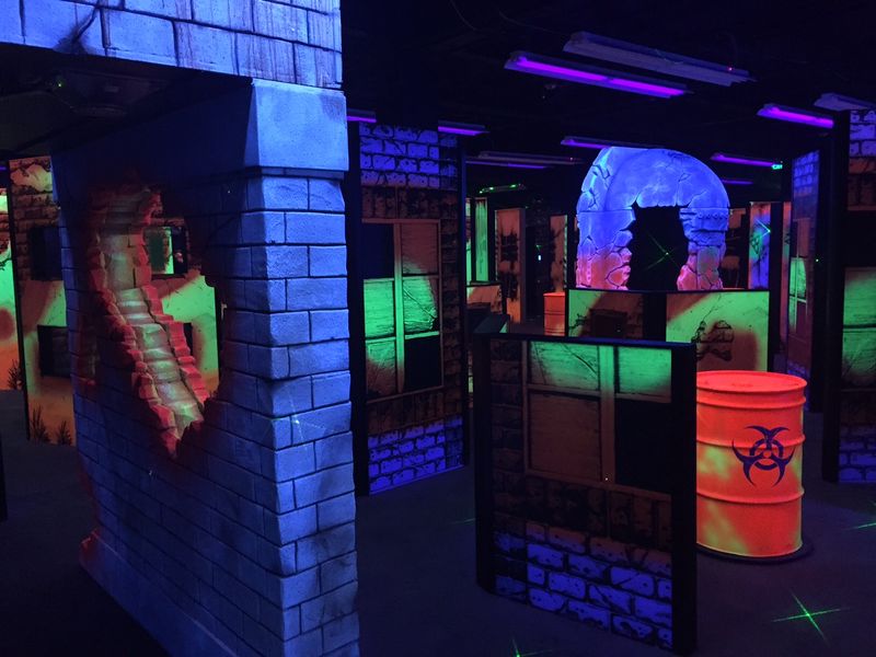 Laser Tag Upstairs Brings the Whole Family Together