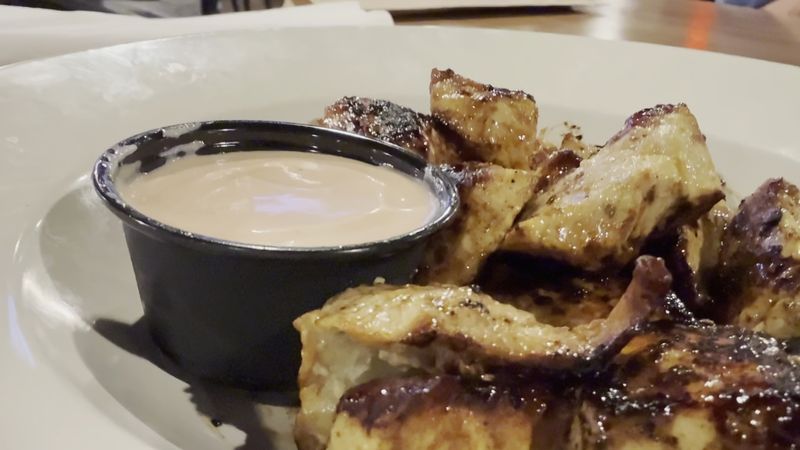 Lava Cake and Cinnamon Pretzel Sticks for a Sweet Finish