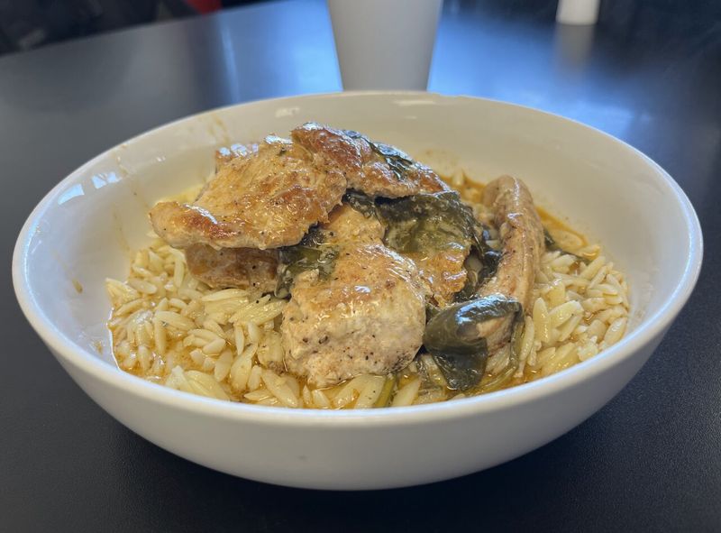 Lemon Chicken Orzo Lemon Chicken Orzo