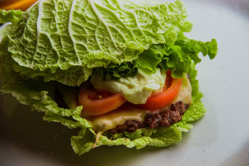Lettuce-wrap burgers