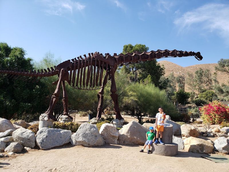 Life-Sized Dinosaur Sculptures Along the Trails Life-Sized Dinosaur Sculptures Along the Trails