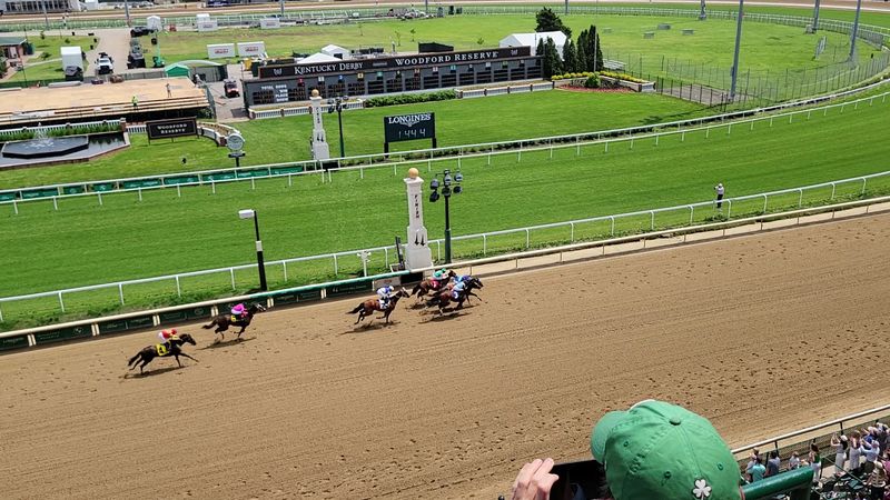 Live Horse Racing Action on the Track Live Horse Racing Action on the Track