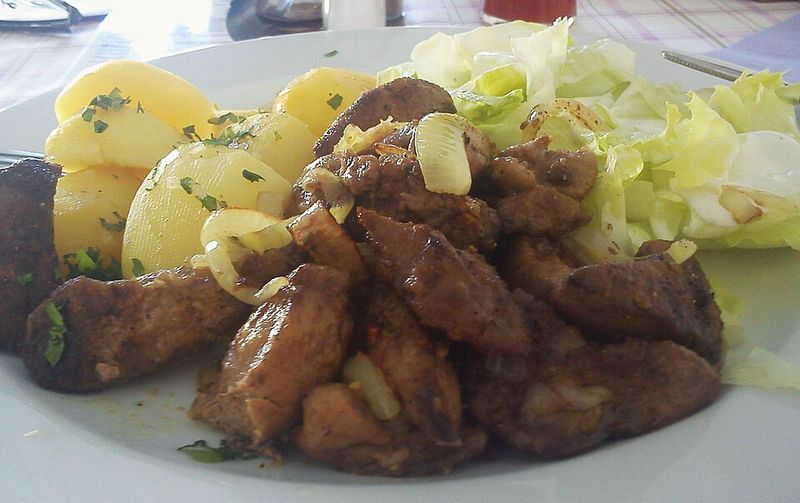 Liver and onions