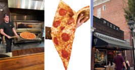 Locals Can’t Stop Talking About The Massive Pizza Slices At This Tiny Virginia Restaurant