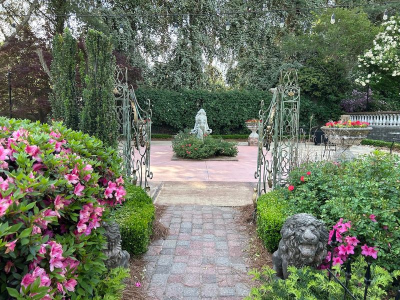Manicured Gardens Bursting With Color and Charm