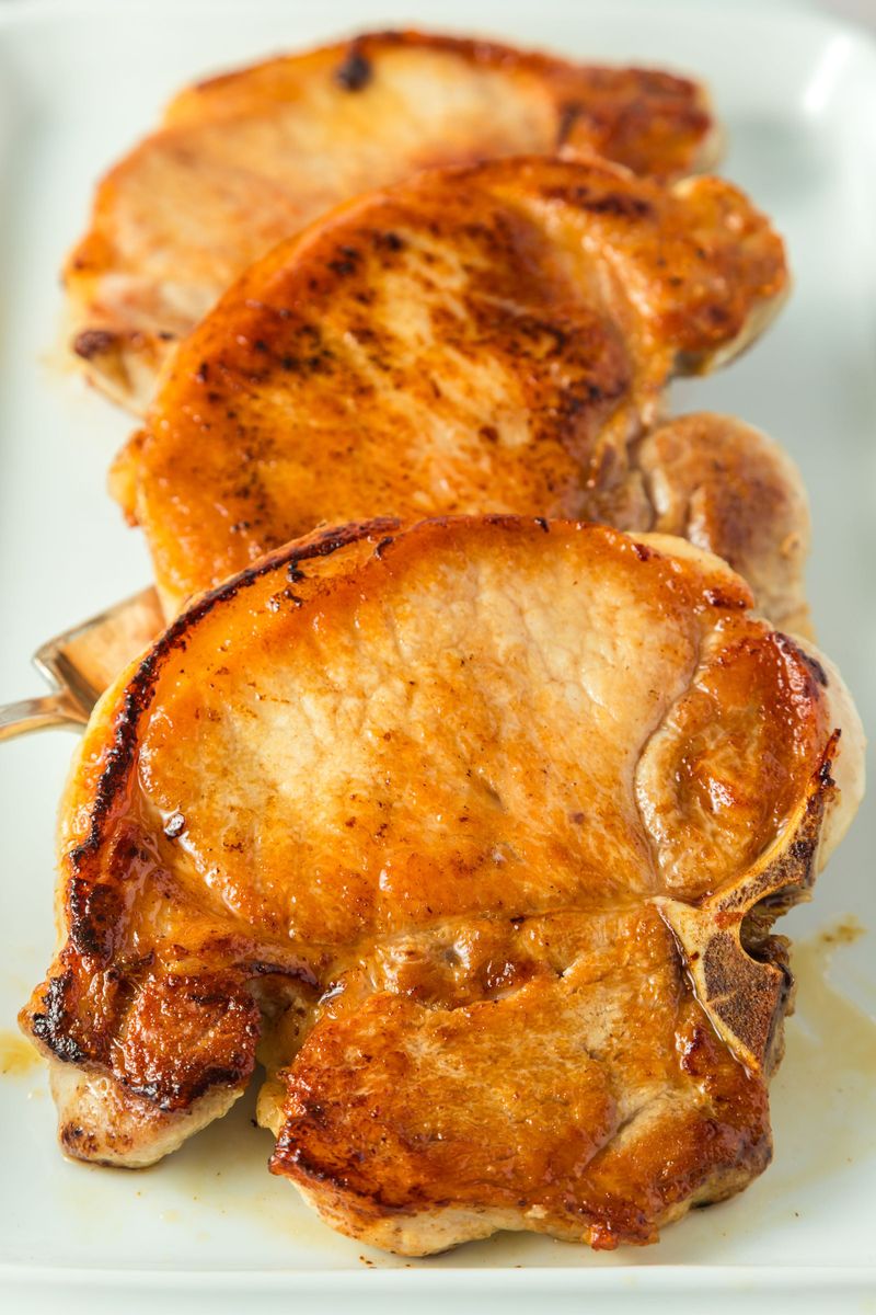 Maple Dijon Pork Chops
