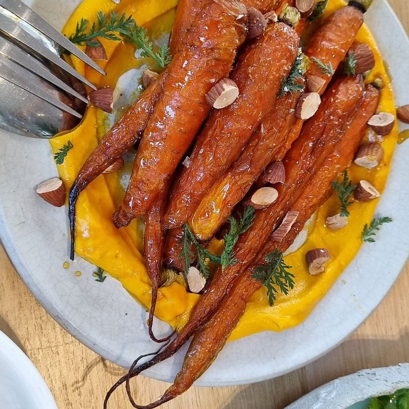 Maple Roasted Carrots