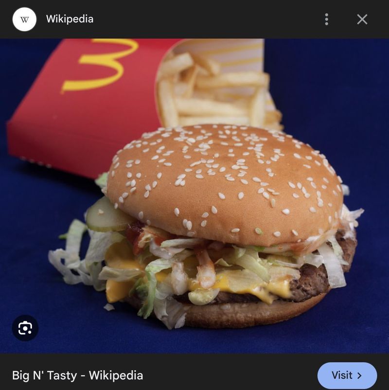 McDonald's - Big N' Tasty McDonald's - Big N' Tasty