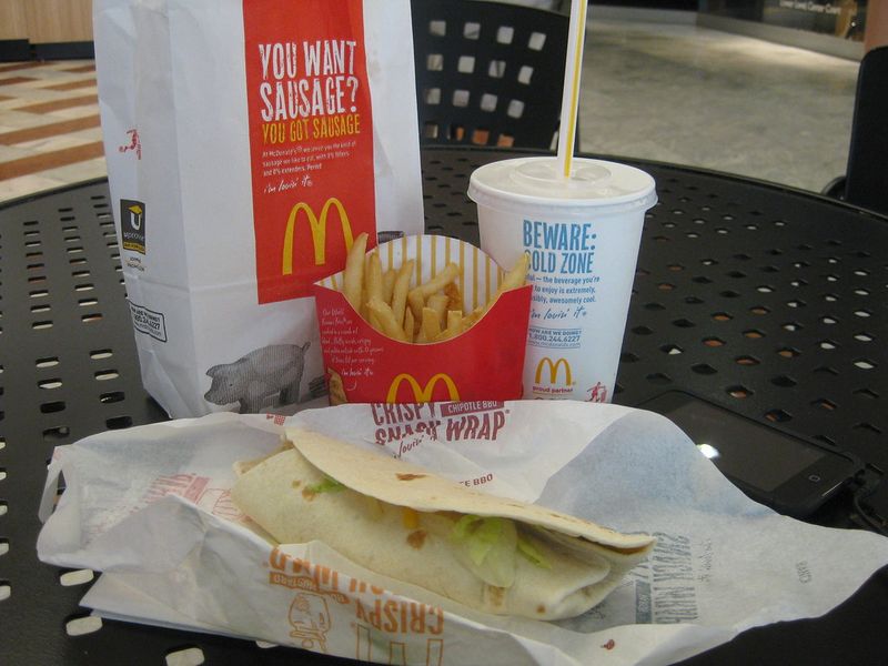 McDonald's Snack Wrap