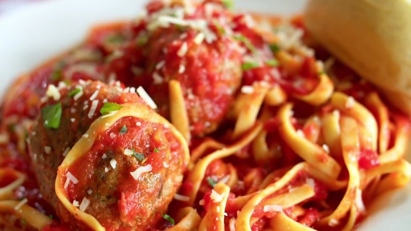 Meatballs So Big They Demand Your Attention Meatballs So Big They Demand Your Attention