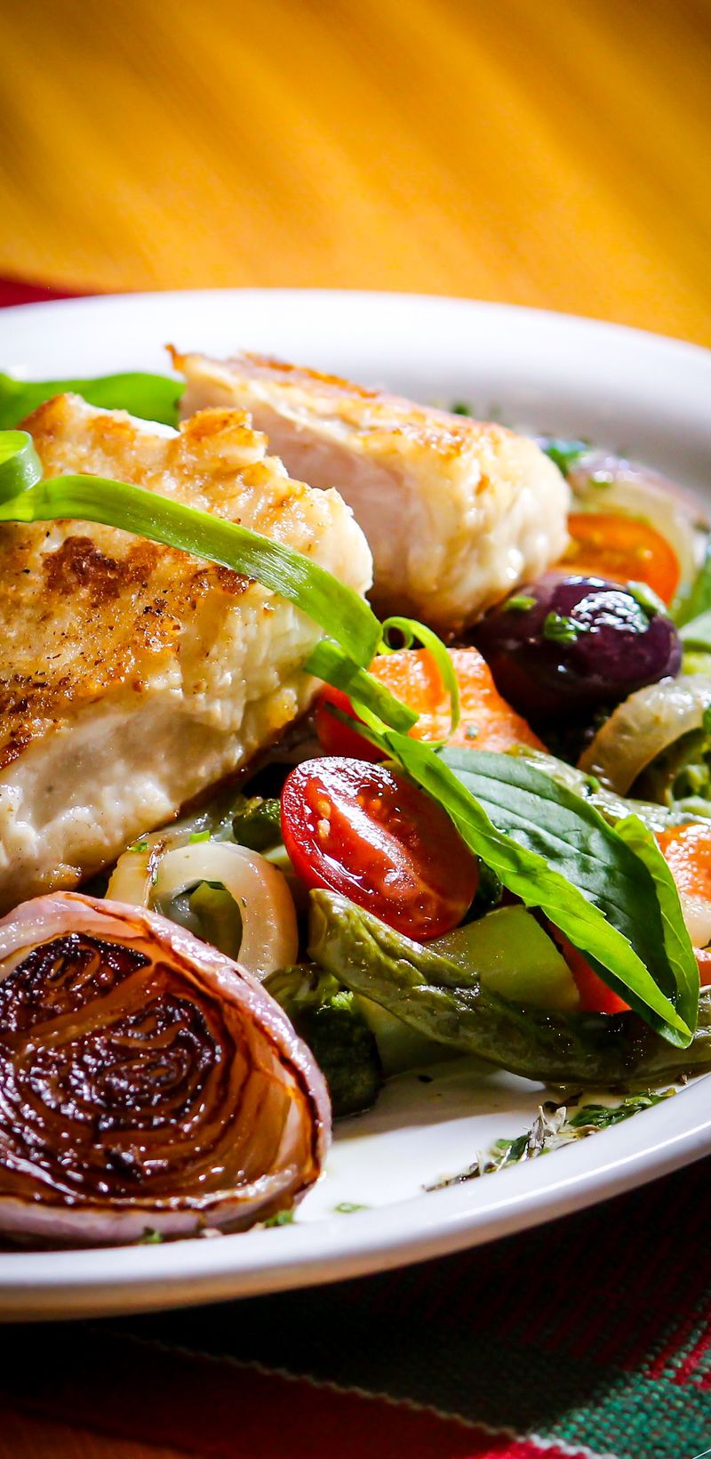 Mediterranean Chicken And Vegetables