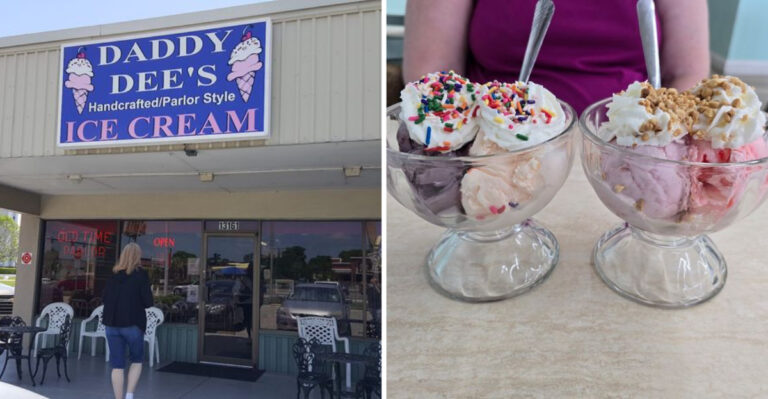 More Than 60 Ice Cream Flavors And Running Model Trains Make This Florida Parlor One Of A Kind