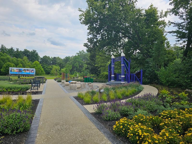 Music Garden Full of Outdoor Instruments to Play