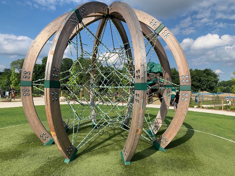 Musical Instruments Scattered Throughout the Park