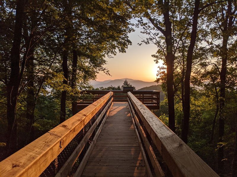Nantahala Overlook Sunset Spectacle Nantahala Overlook Sunset Spectacle