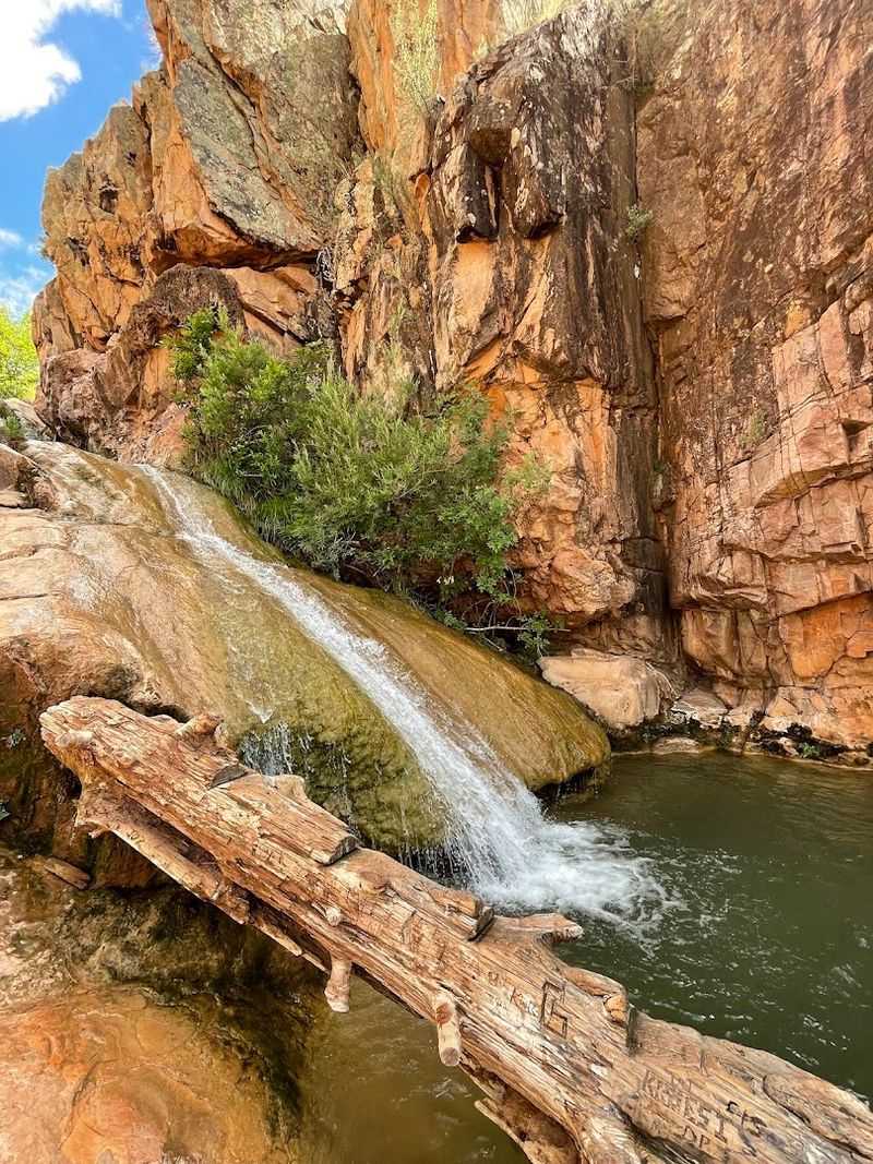Natural Water Slides and Swimming Holes Along the Way Natural Water Slides and Swimming Holes Along the Way