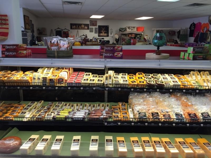 Nearby Food, Cheese, and Candy to Complete the Trip