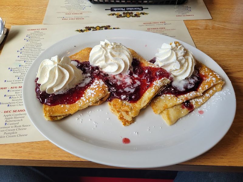 Norwegian Pancakes With Lingonberries: A Breakfast Gem