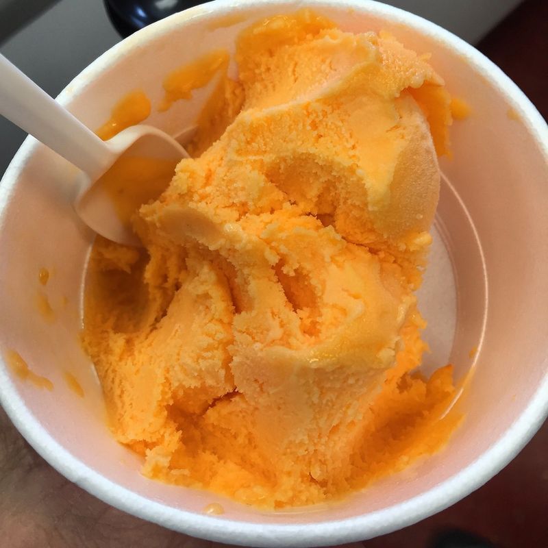Orange sherbet