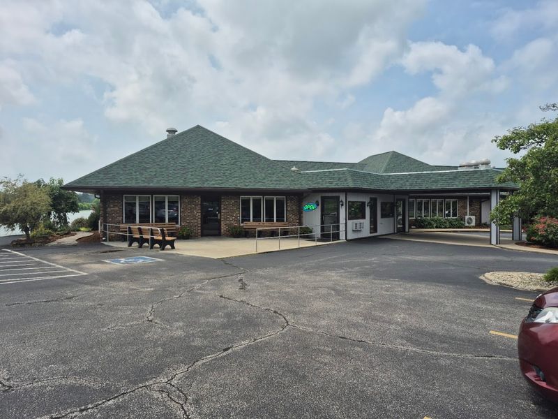 Outdoor Gazebo and Boat Dock Access