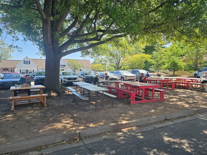 Outdoor Picnic Tables With Unexpected Charm