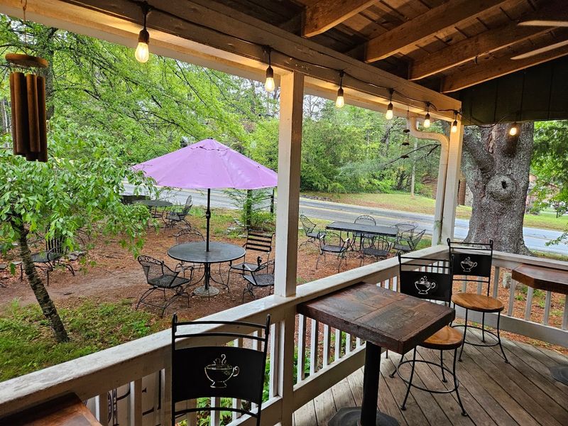Outdoor Seating That Turns Coffee Into an Experience
