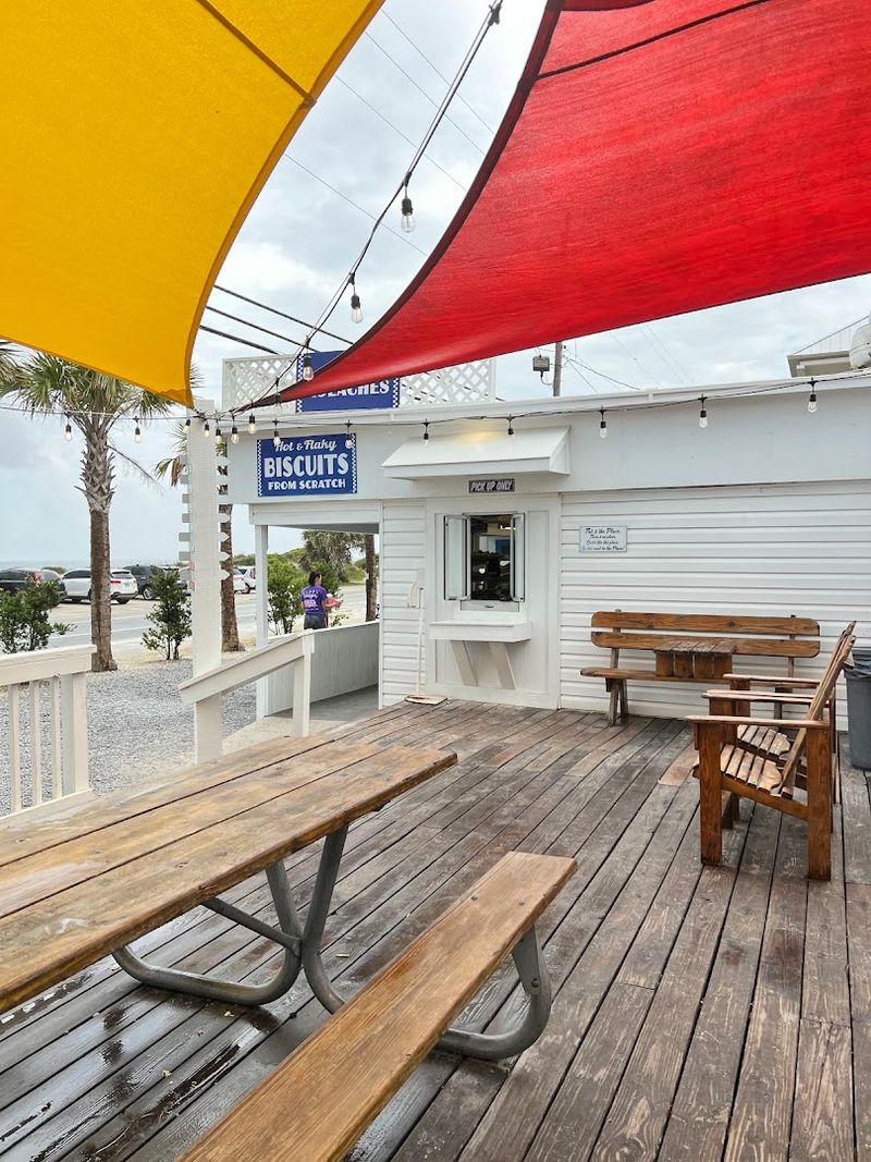 Outdoor Seating With a Stunning Ocean View