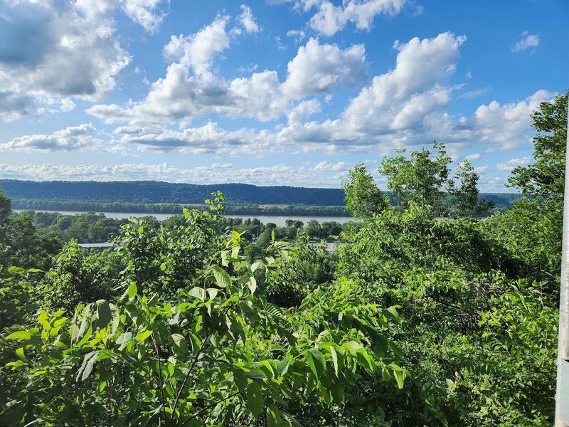 Overlooking the Ohio River and Salt River Junction