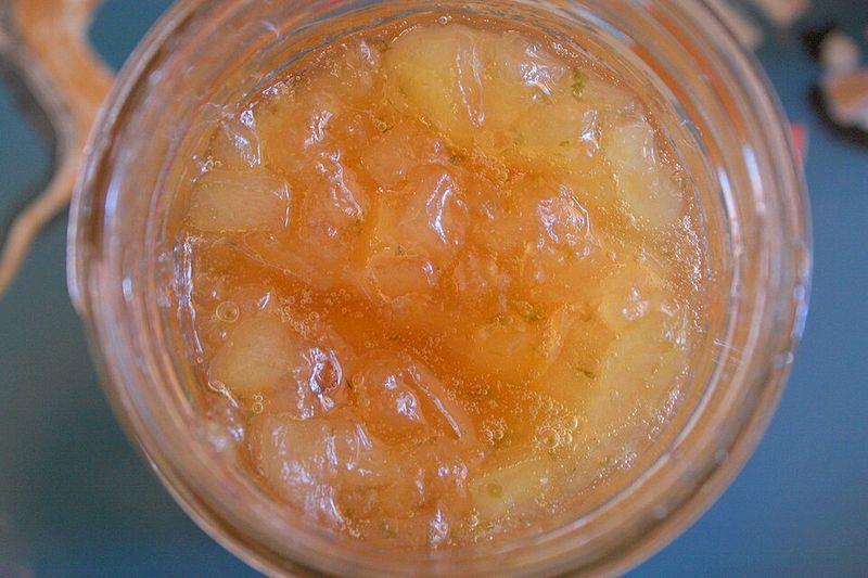 Pear preserves Pear preserves