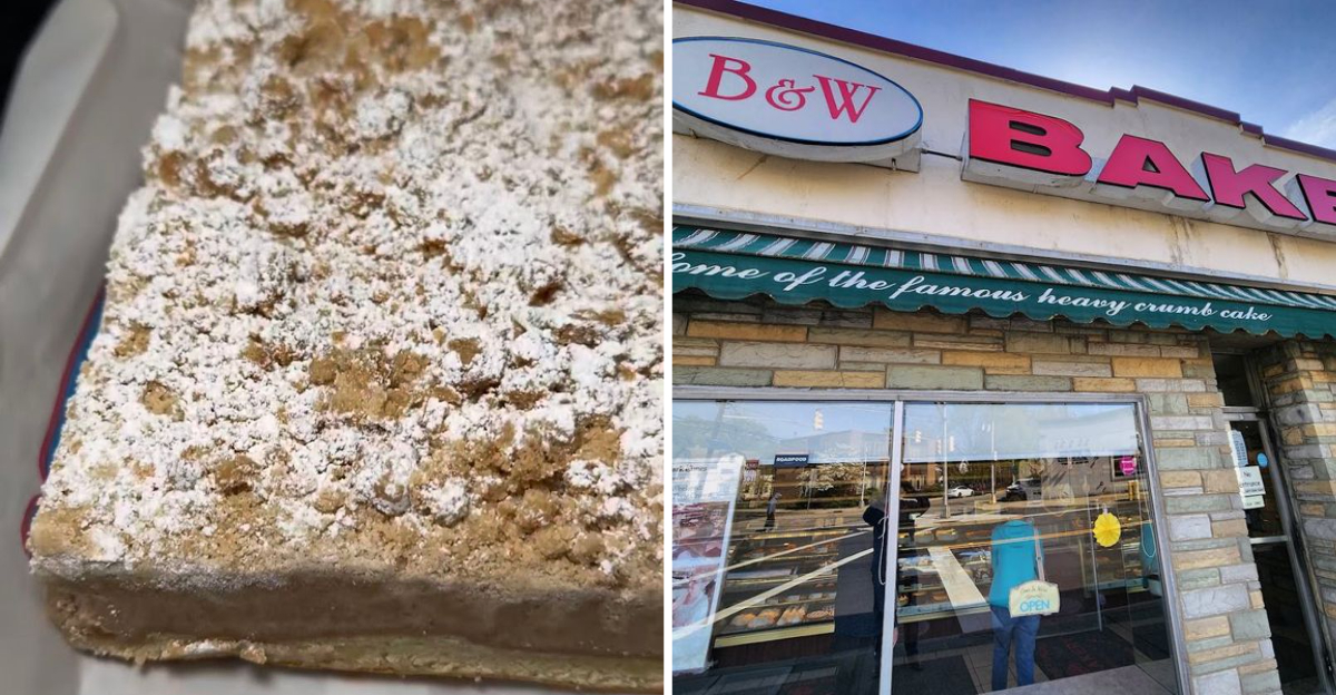People From Around The World Visit This Tiny New Jersey Bakery For Its Legendary Crumb Cake