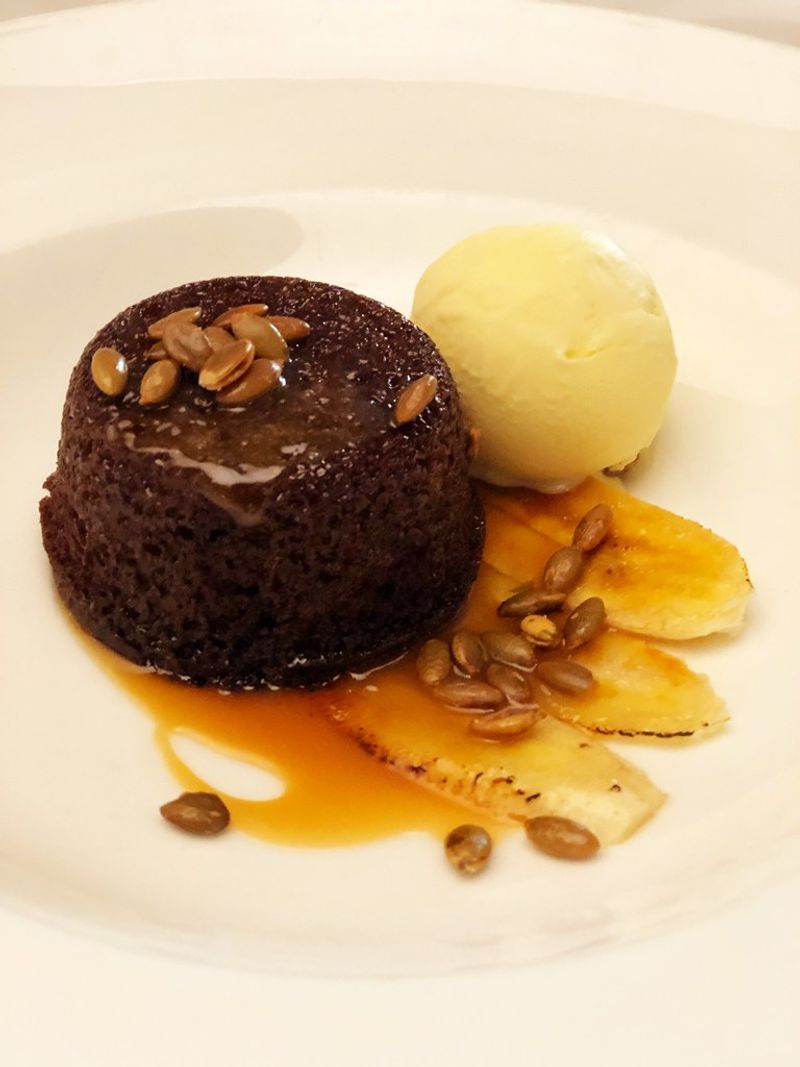 Persimmon pudding