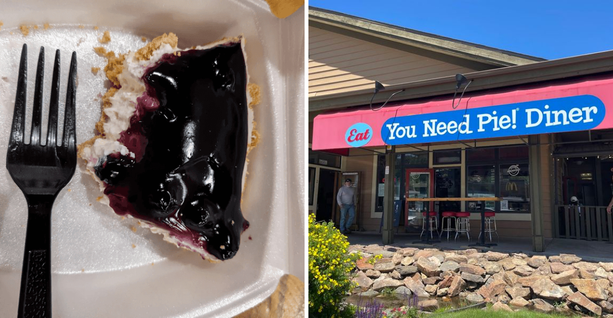 Pie Lovers Come From Around The World To Try The Blueberry Pie At This Small Colorado Café