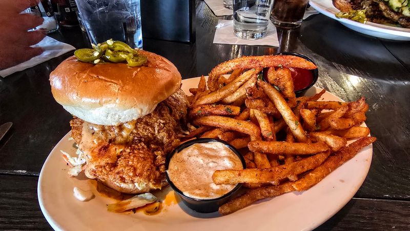Pimento Mallard Melt and Cajun Sweet Potato Fries Pimento Mallard Melt and Cajun Sweet Potato Fries