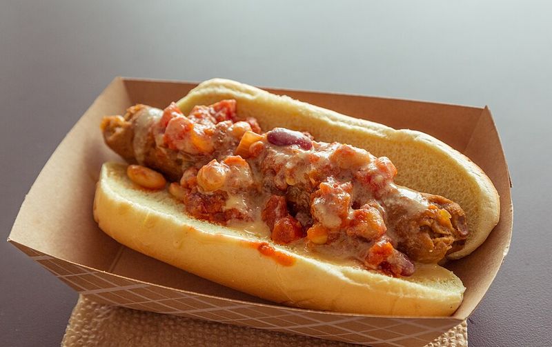 Plant-based hot dogs