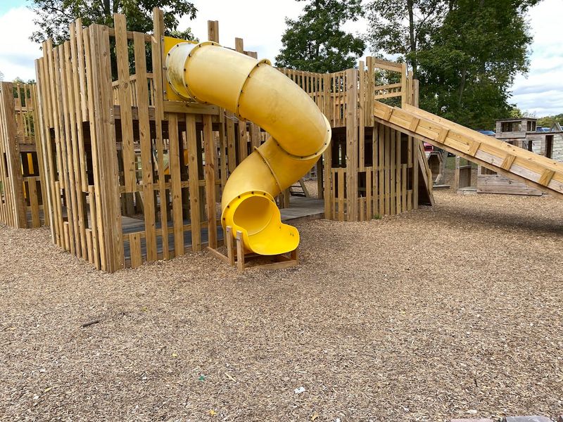 Playground and Firetruck Play Area