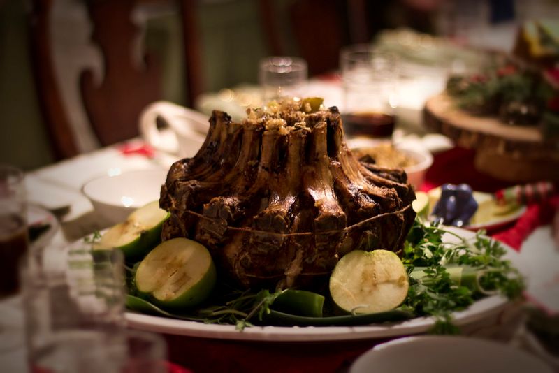 Pork crown roast