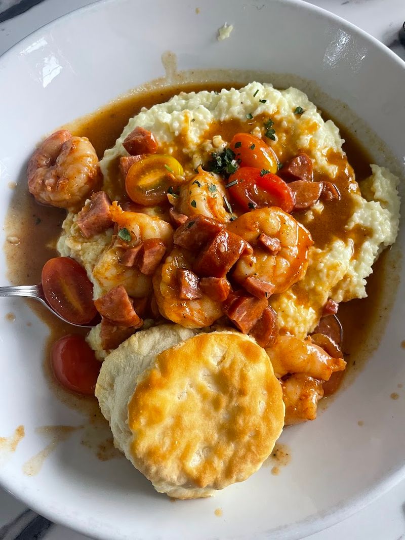 Pot Roast Over Cheesy Grits — A Comfort Food Dream