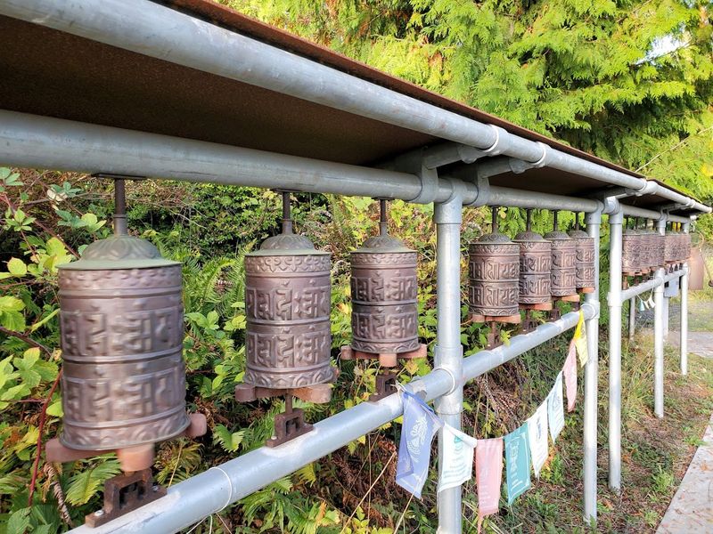 Prayer Wheels Spinning With Every Gentle Touch