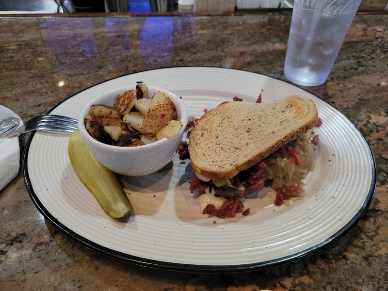 Pulled Pork Sandwich on Rye Bread