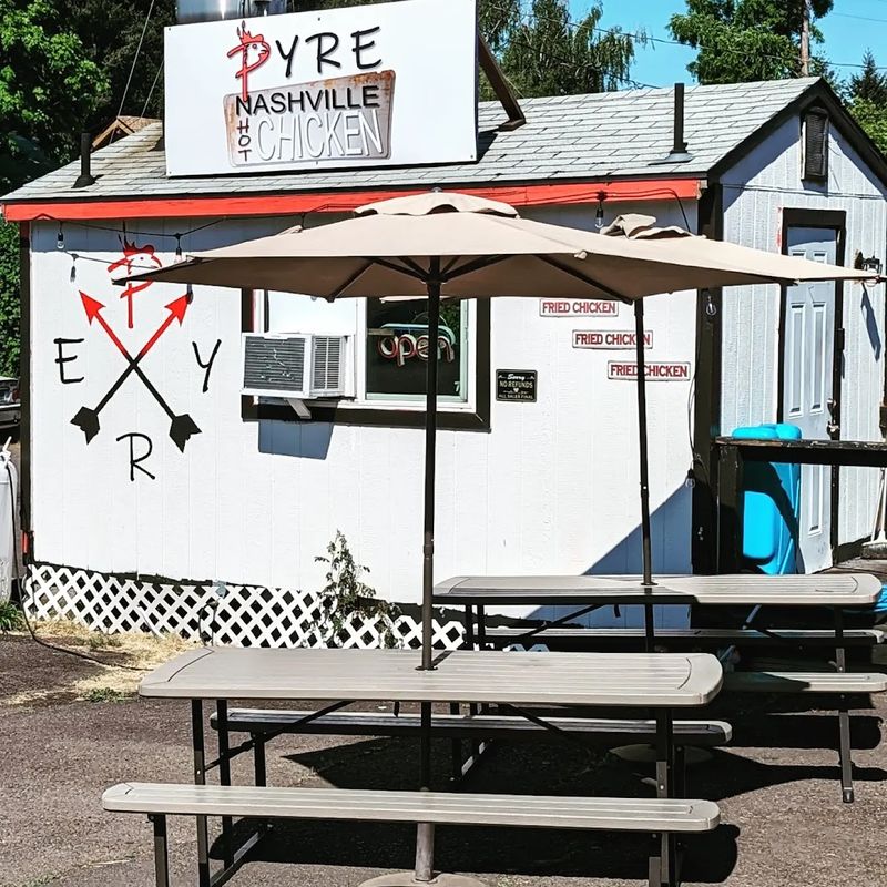 Pyre Nashville Hot Chicken - Eugene, Oregon Pyre Nashville Hot Chicken - Eugene, Oregon