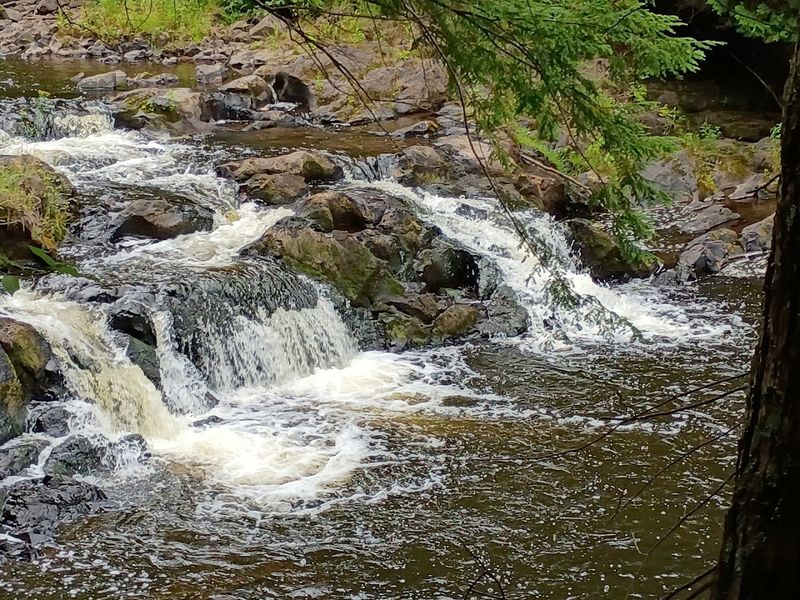 Red Granite Falls: The One You Can Actually Touch