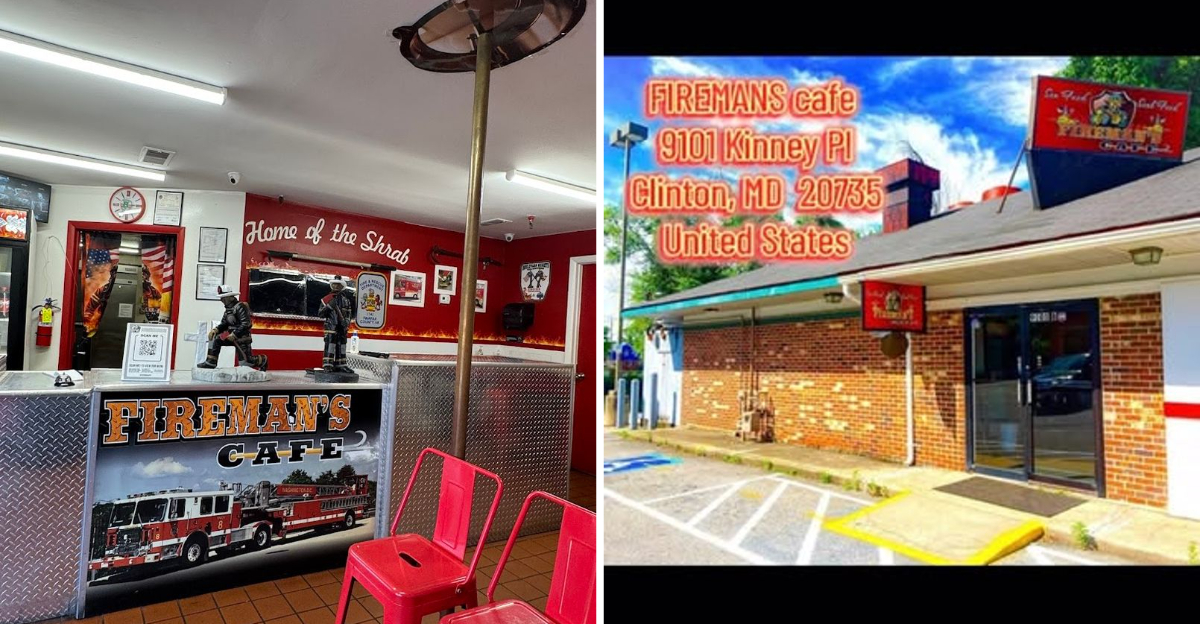 Rediscover Your Inner Child At This Firefighter-Themed Restaurant In Maryland