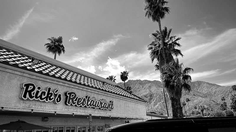 Rick's Restaurant - Palm Springs, California Rick's Restaurant - Palm Springs, California