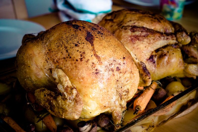 Roast chicken
