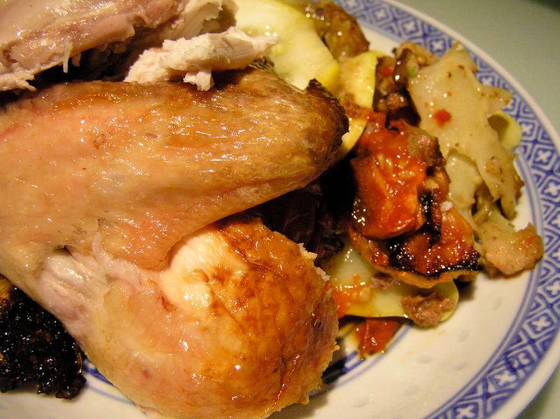 Roast chicken