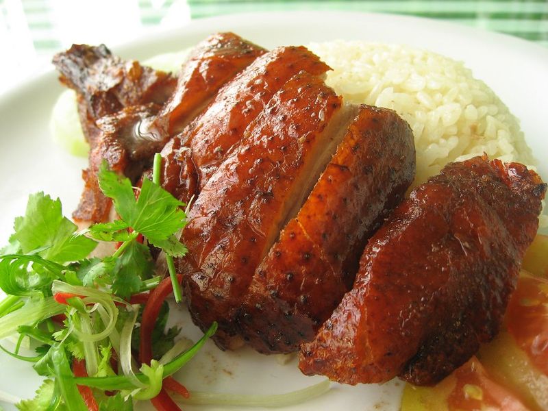 Roast duck