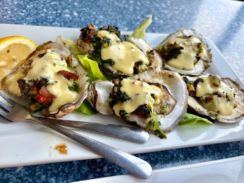 Roasted Oysters With a Gourmet Twist Roasted Oysters With a Gourmet Twist