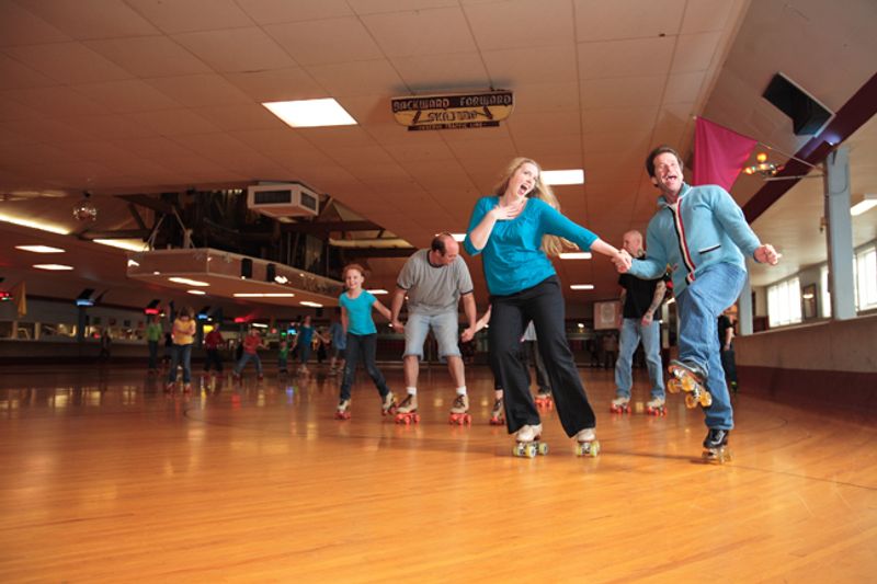 Roller Skating Rink With Old-School Soul